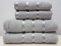 Набор махровых полотенец Karna 4 шт. арт. Bale цвет серый / 