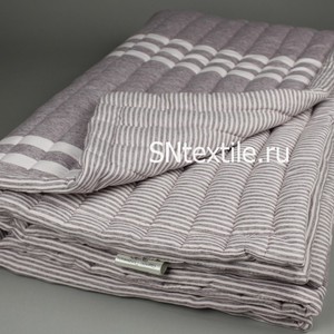 Всесезонное одеяло-покрывало СН-Текстиль Oxygen 140х205 цвет сливовый