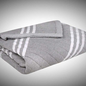 Всесезонное одеяло-покрывало СН-Текстиль Oxygen 140х205 цвет серый
