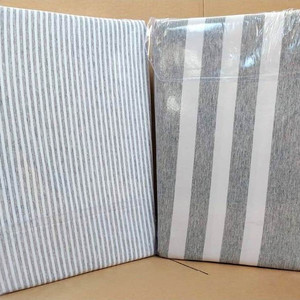 Простынь из хлопка на резинке 180х200х20 СН-Текстиль oxygen цвет серый