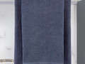 Махровое полотенце 70х140 цвет серый ПМ-84 / 