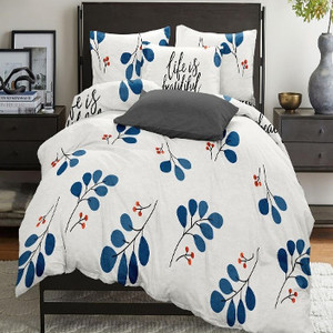 Комплект постельного белья дуэт из бязи СонМаркет Жизнь прекрасна